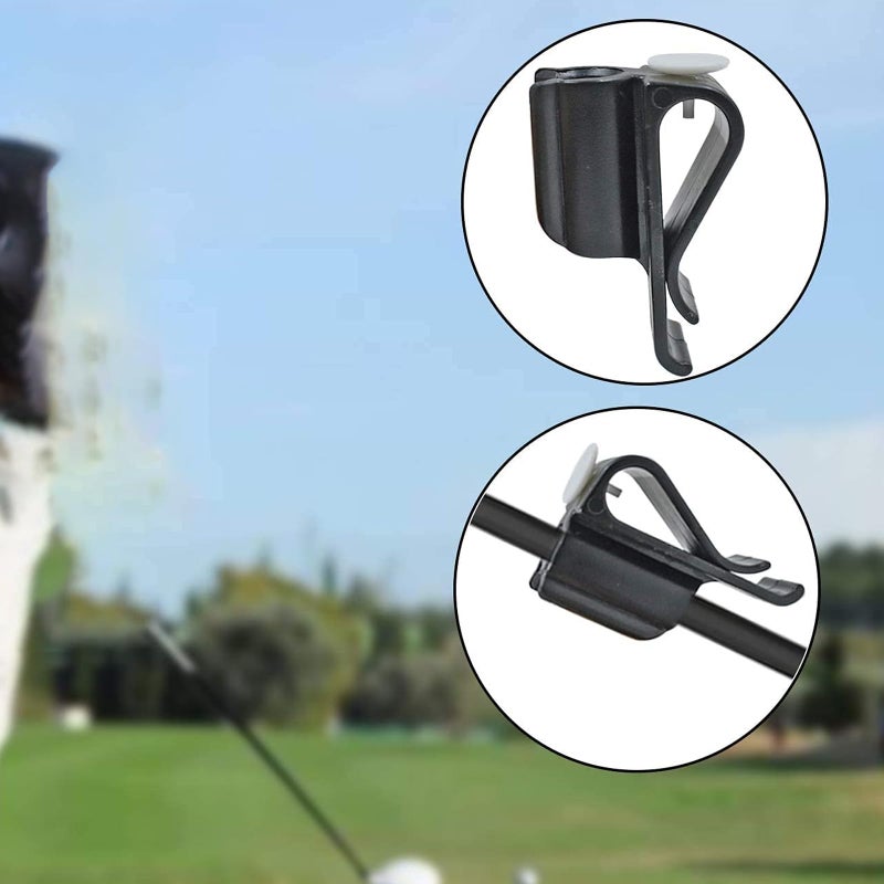 CaoXiong 2 Pack Golf Putter Clip Golf Bag Clip on Putter Clamp Holder Golf Putter Clips Organizer Ball Marker for Golf Accessories - Image 4